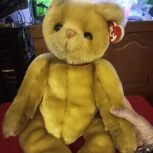 TY Yesterbear Teddy Bear 18" TY COLLECTABLE !Vintage New!!! LQQK-ZEE!!